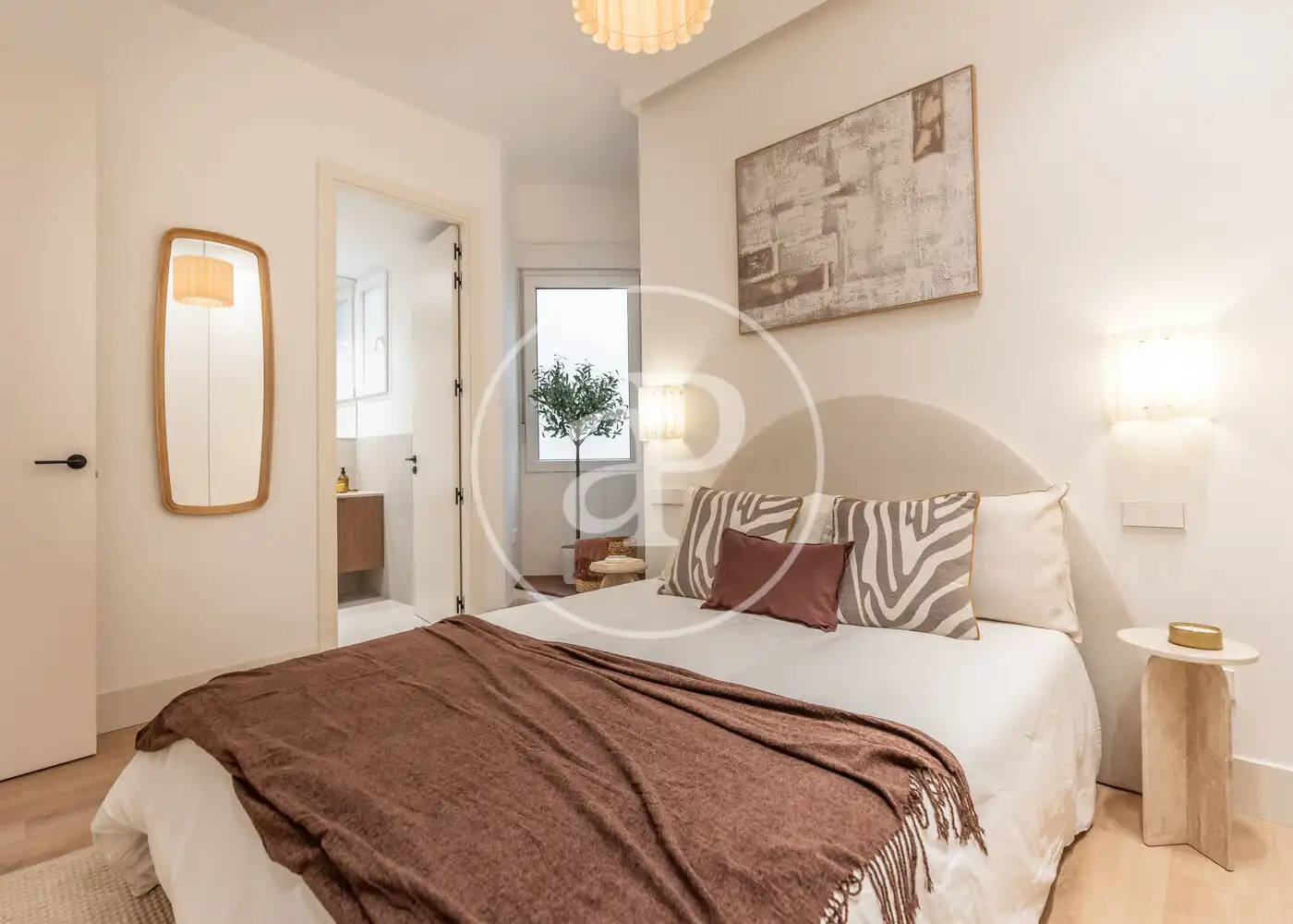 Bedroom of Flat for sale in Madrid  with Heating and Furnished