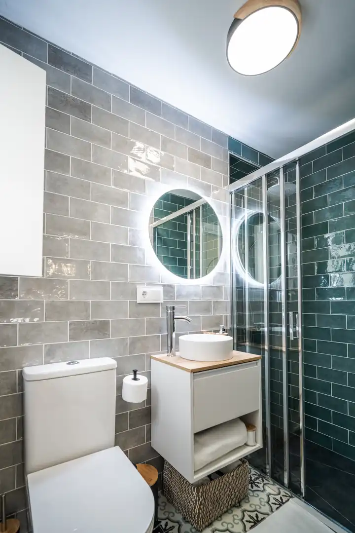 Badezimmer von Loft zum Verkauf in Vejer de la Frontera mit Möbliert