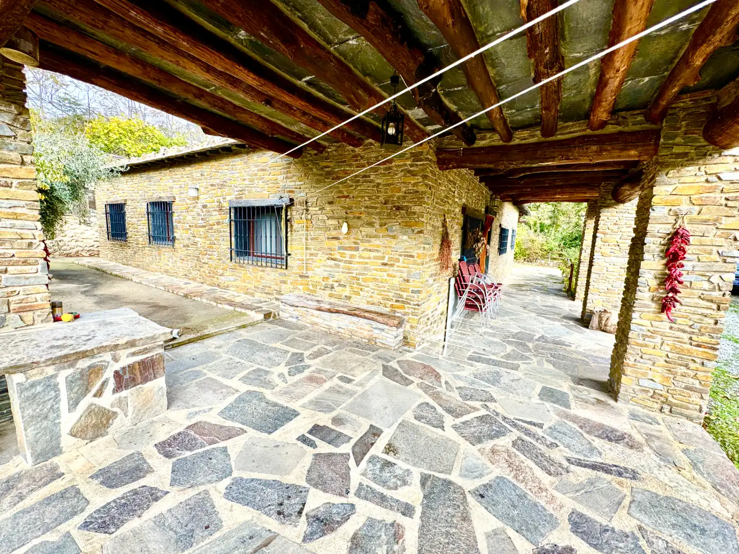 Exterior view of Houses for sale in Alpujarra de la Sierra  with Heating, Private garden and Terrace