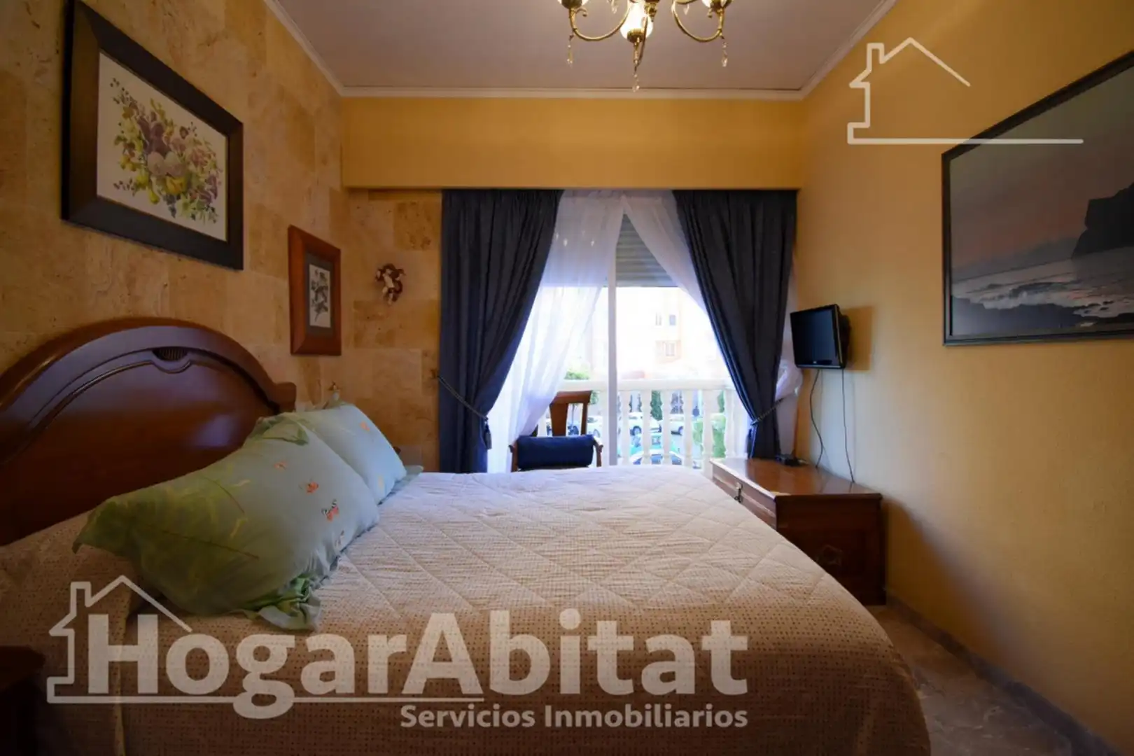 Bedroom of Flat for sale in Dénia  with Air Conditioner, Heating and Terrace