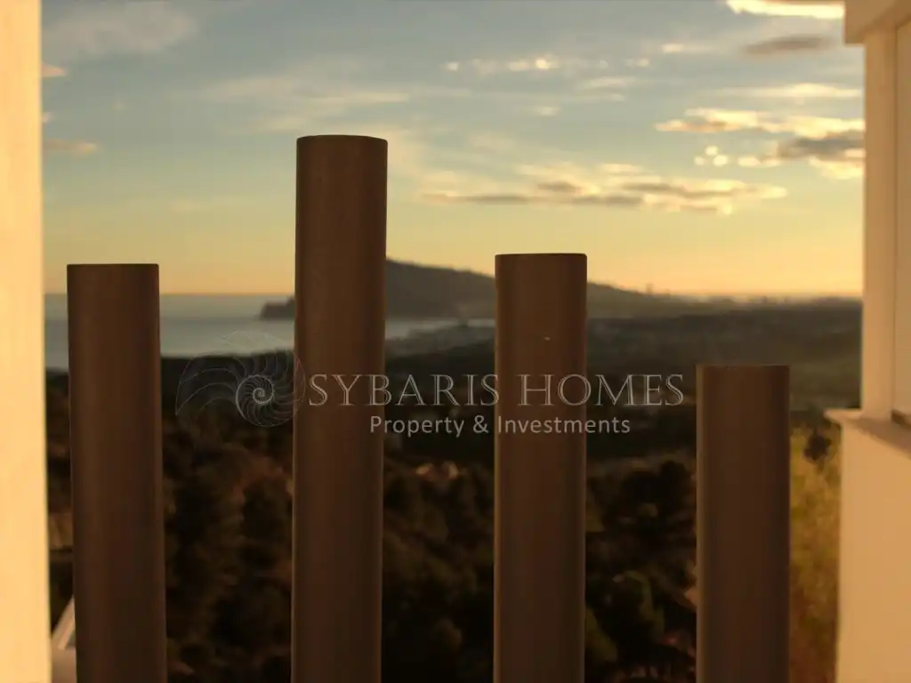 Vista exterior de Casa o chalet en venta en Altea con Piscina y Amueblado