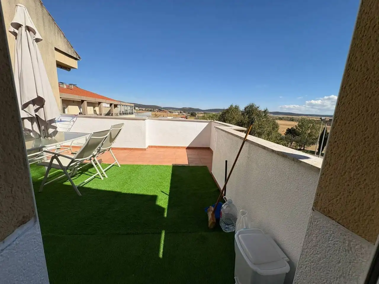 Terrasse von Maisonette zum Verkauf in Ciudad Rodrigo mit Heizung, Terrasse und Möbliert