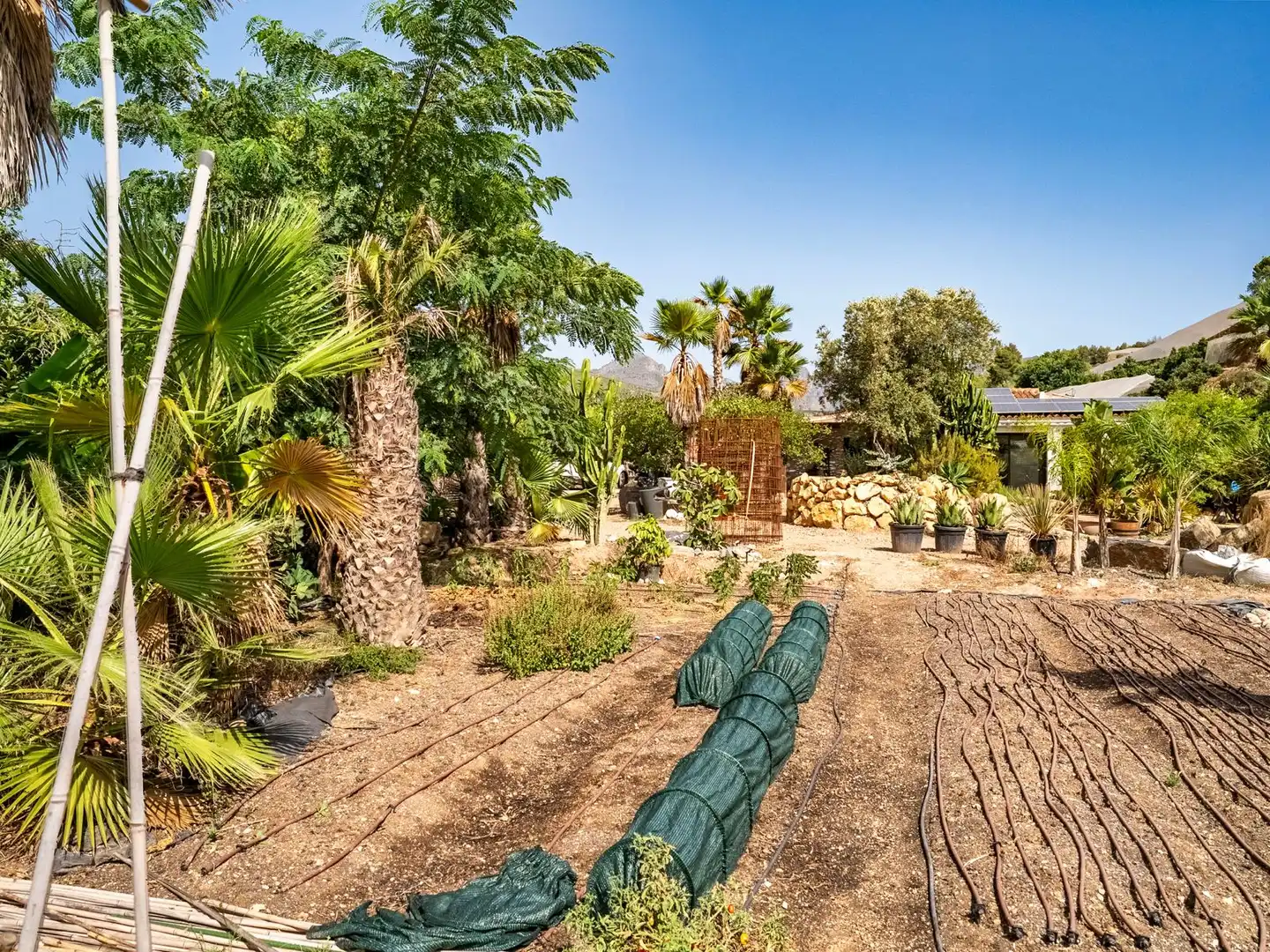 Jardín de Casa o chalet en venta en Callosa d'en Sarrià con Aire acondicionado, Jardín privado y Trastero
