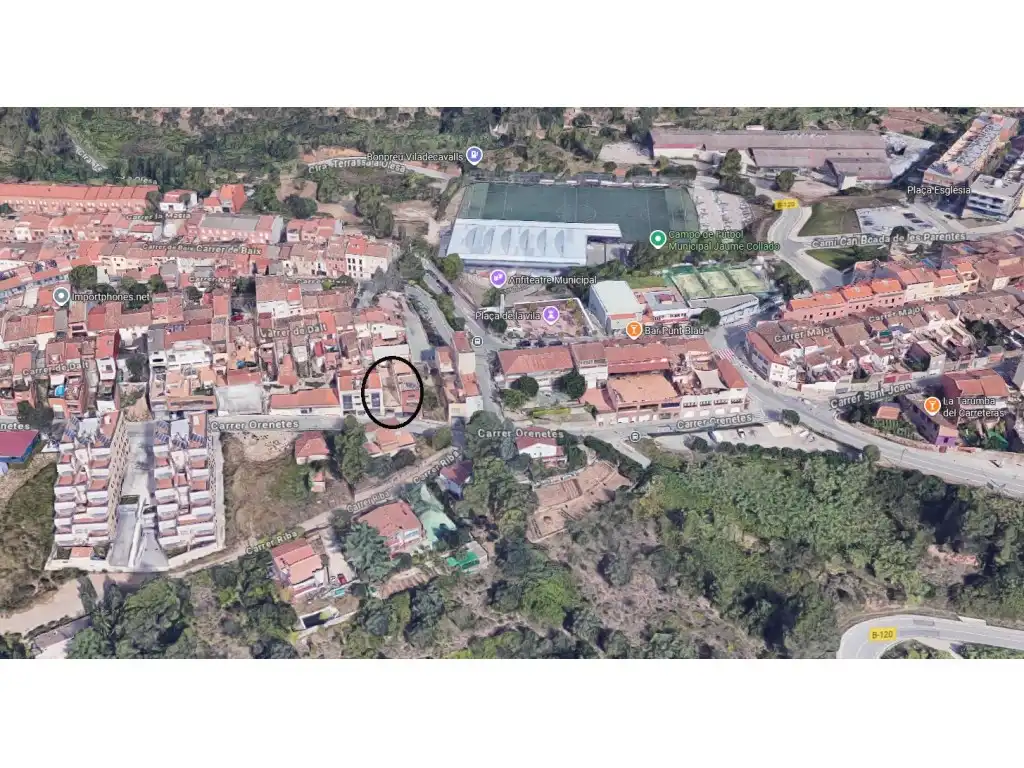 Vista exterior de Casa o xalet en venda en Viladecavalls