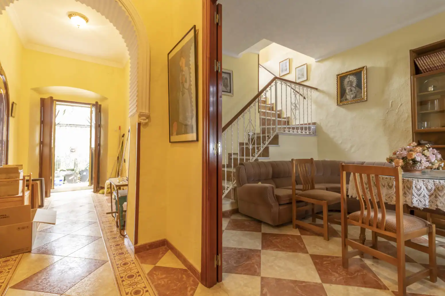 Casa adosada en venda en Villanueva del Río y Minas amb Aire condicionat, Terrassa i Balcó