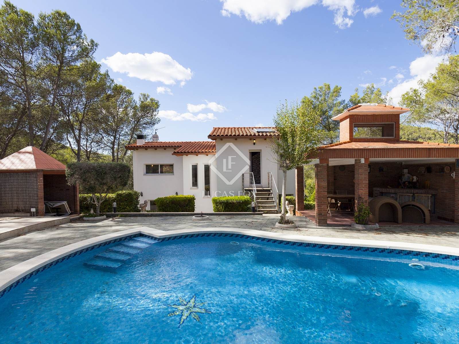 Vista exterior de Casa o xalet en venda en Olivella amb Aire condicionat, Calefacció i Jardí privat