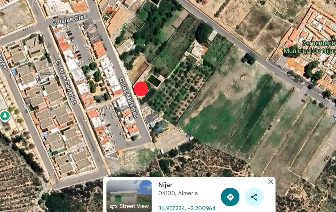 Garaje de alquiler en Níjar