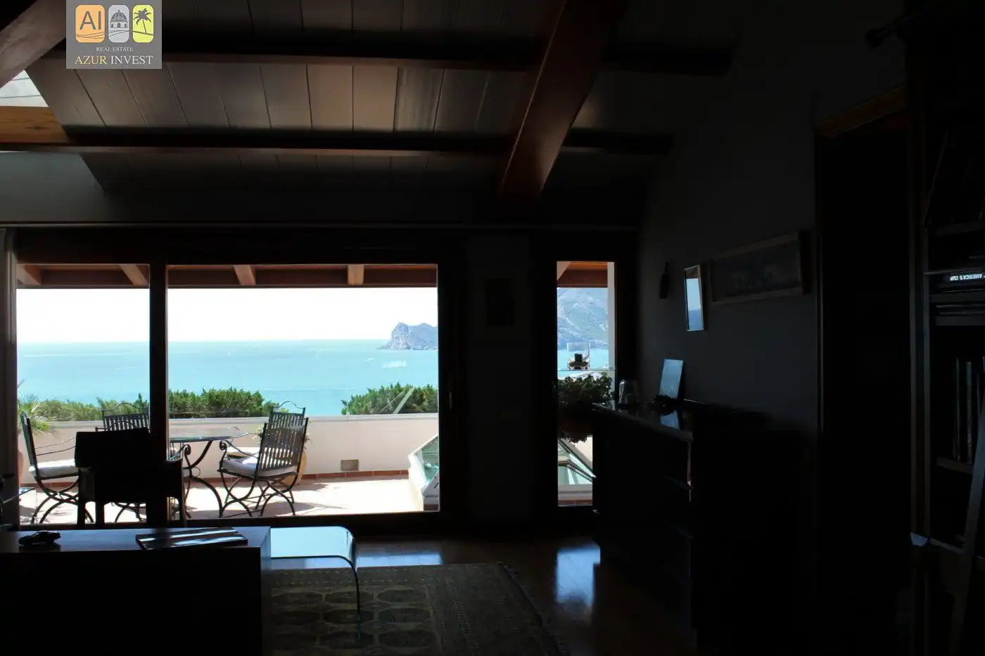 Sala de estar de Finca rústica en venta en Altea con Aire acondicionado, Terraza y Trastero