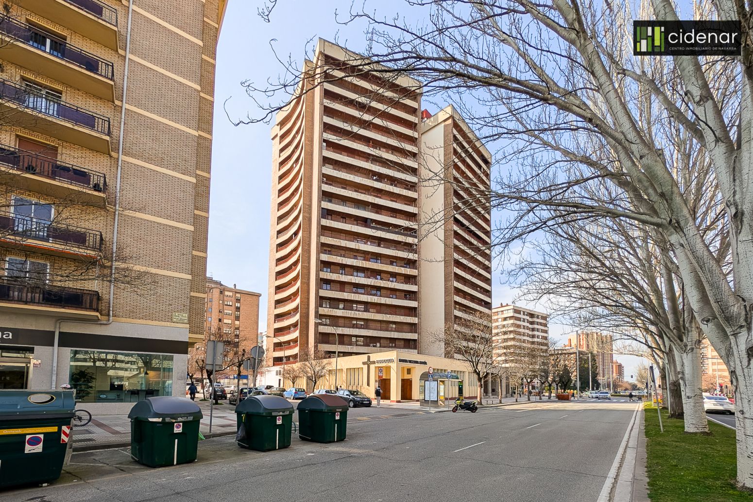 Exterior view of Flat for sale in  Pamplona / Iruña  with Heating, Parquet flooring and Terrace