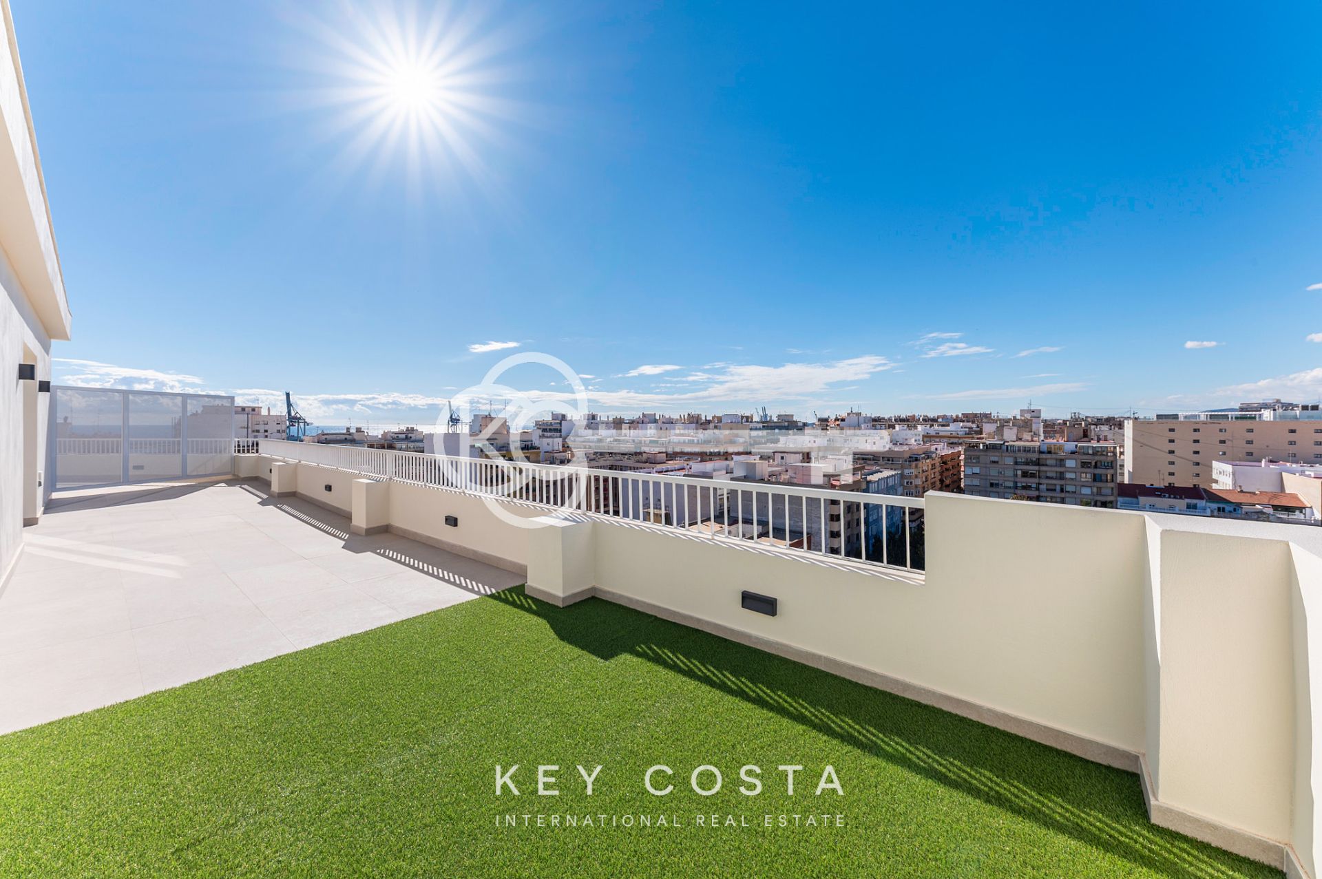 Vista exterior de Àtic de lloguer en Alicante / Alacant amb Aire condicionat, Calefacció i Terrassa