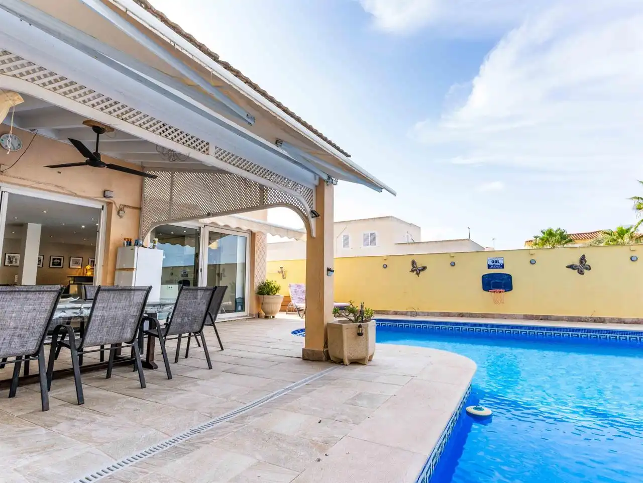 Swimming pool of Houses for sale in Garrucha  with Heating, Private garden and Storage room