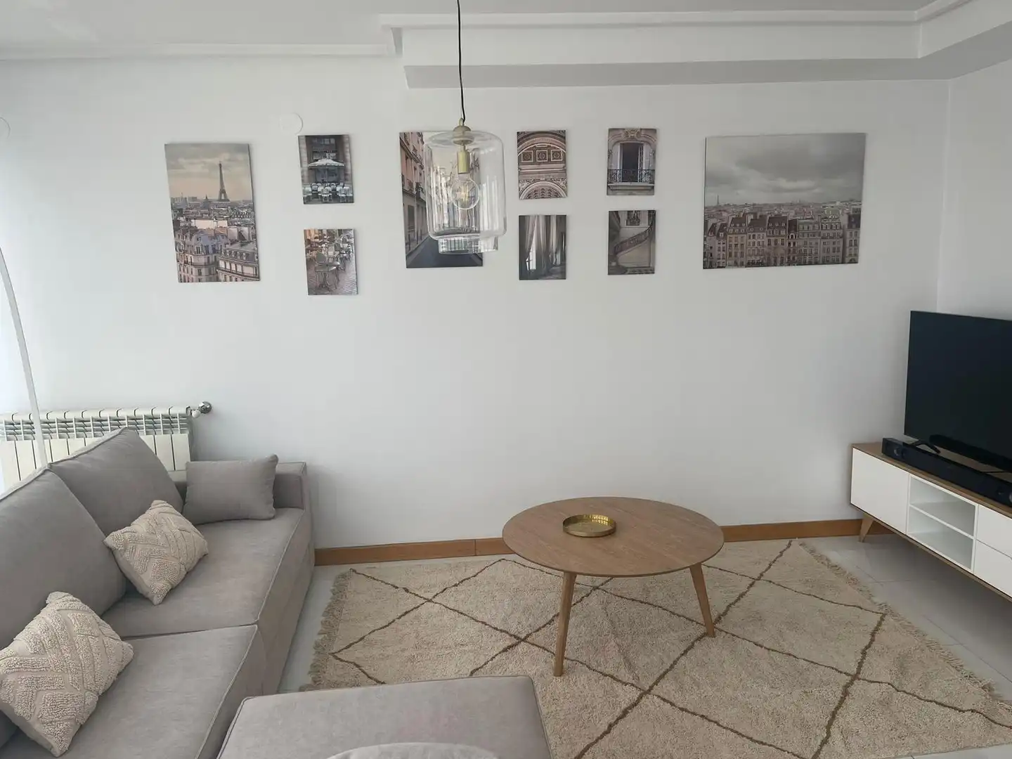 Sala de estar de Piso de alquiler en Lugo con Amueblado