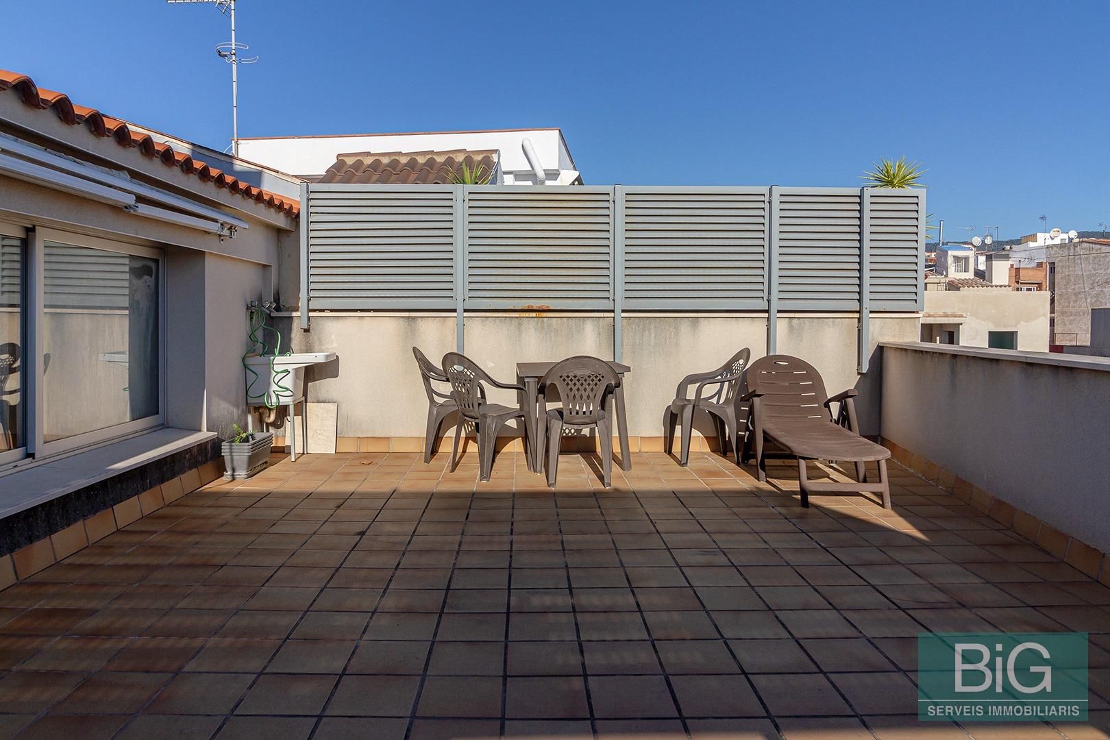 Terrace of Attic for sale in Mataró  with Air Conditioner, Heating and Parquet flooring