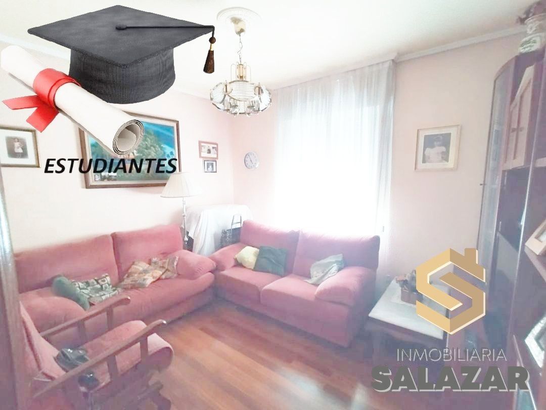 Sala d'estar de Pis de lloguer en Bilbao  amb Calefacció