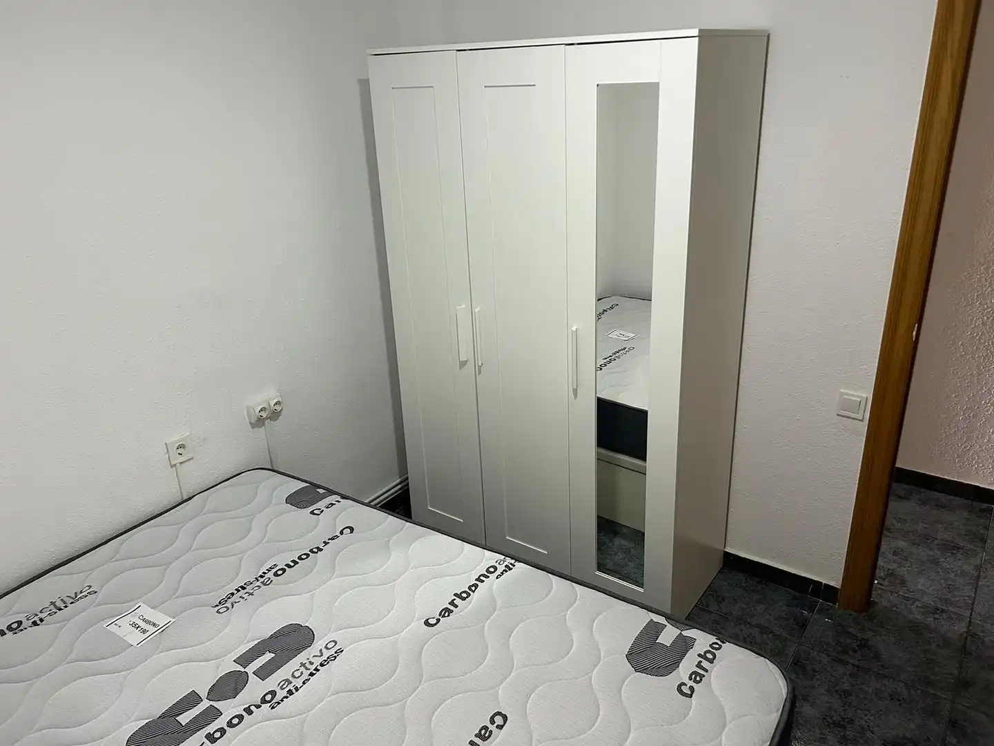 Schlafzimmer von Wohnung zum Verkauf in Santa Perpètua de Mogoda mit Heizung, Möbliert und Balkon