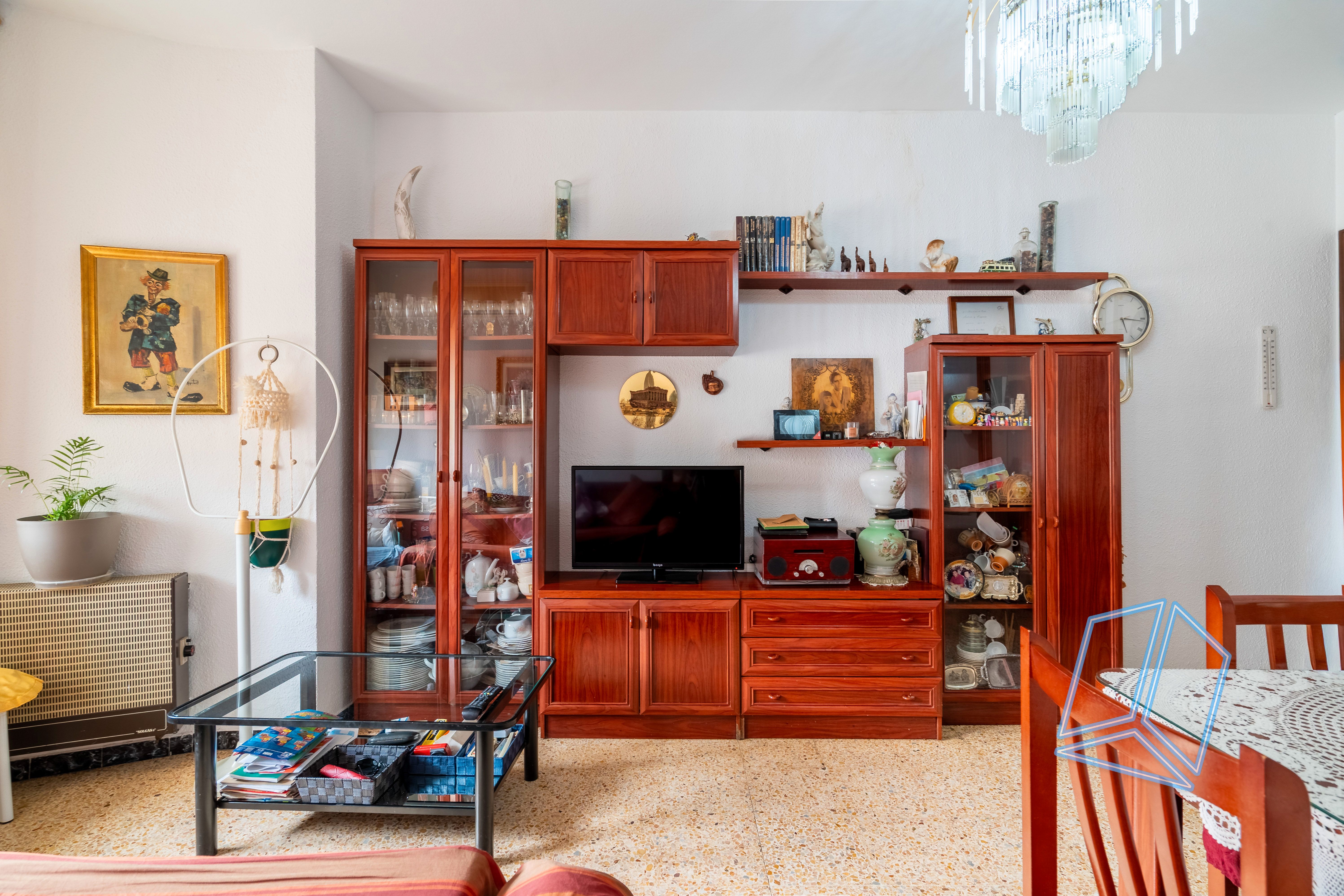 Sala de estar de Ático en venta en  Barcelona Capital con Calefacción