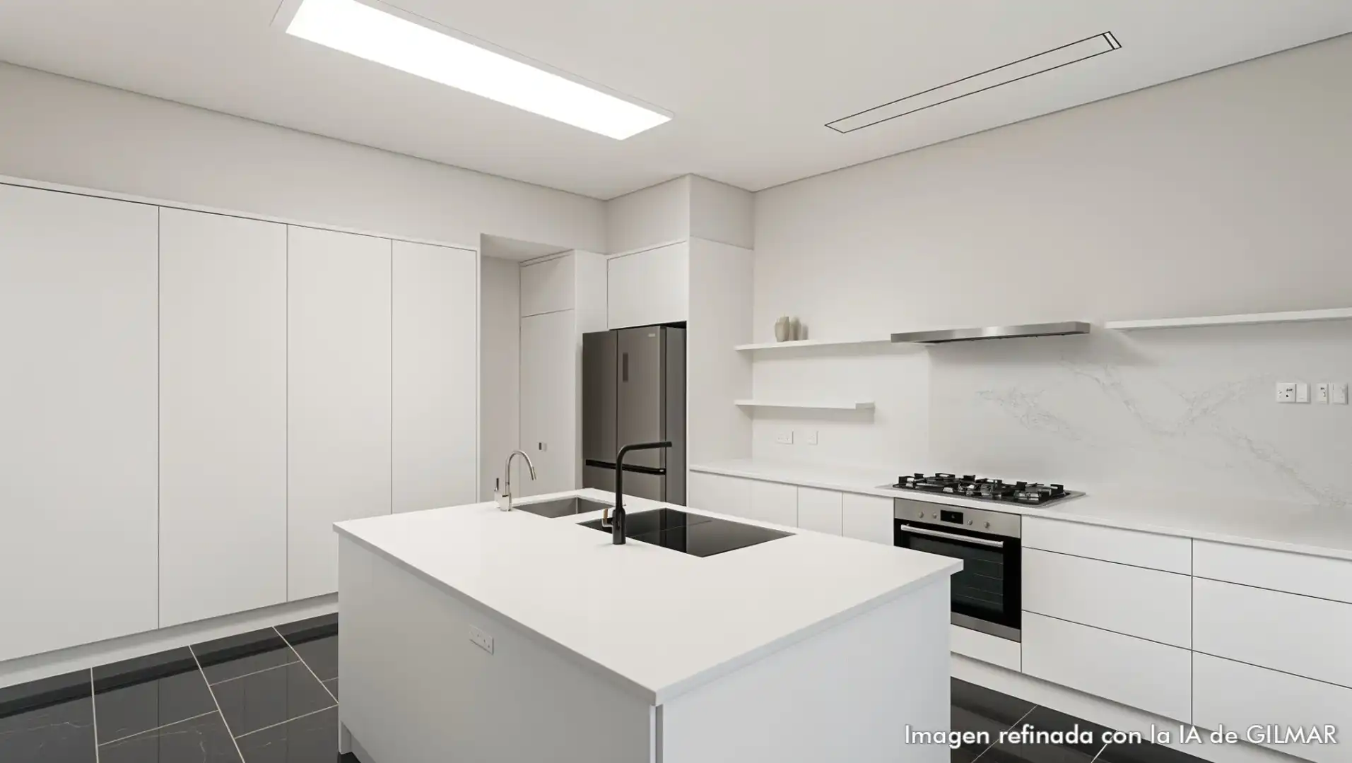 Kitchen of Detached homes for sale in Las Rozas de Madrid  with Air Conditioner, Heating and Private garden