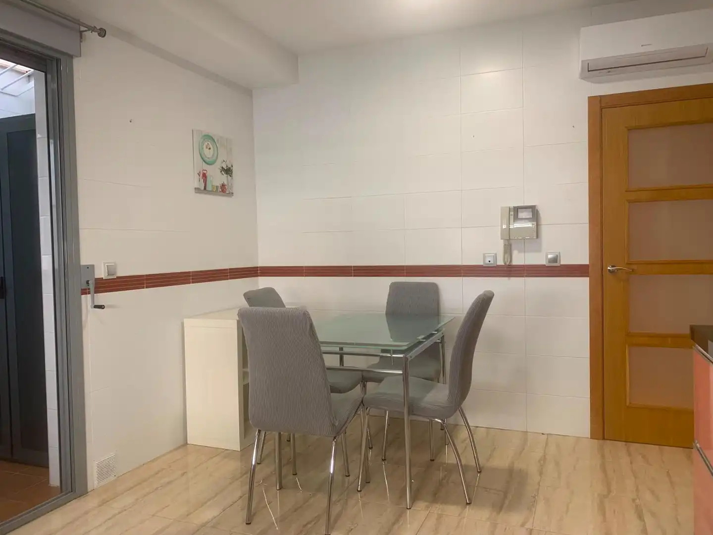 Comedor de Ático de alquiler en Murcia con Aire acondicionado, Calefacción y Terraza
