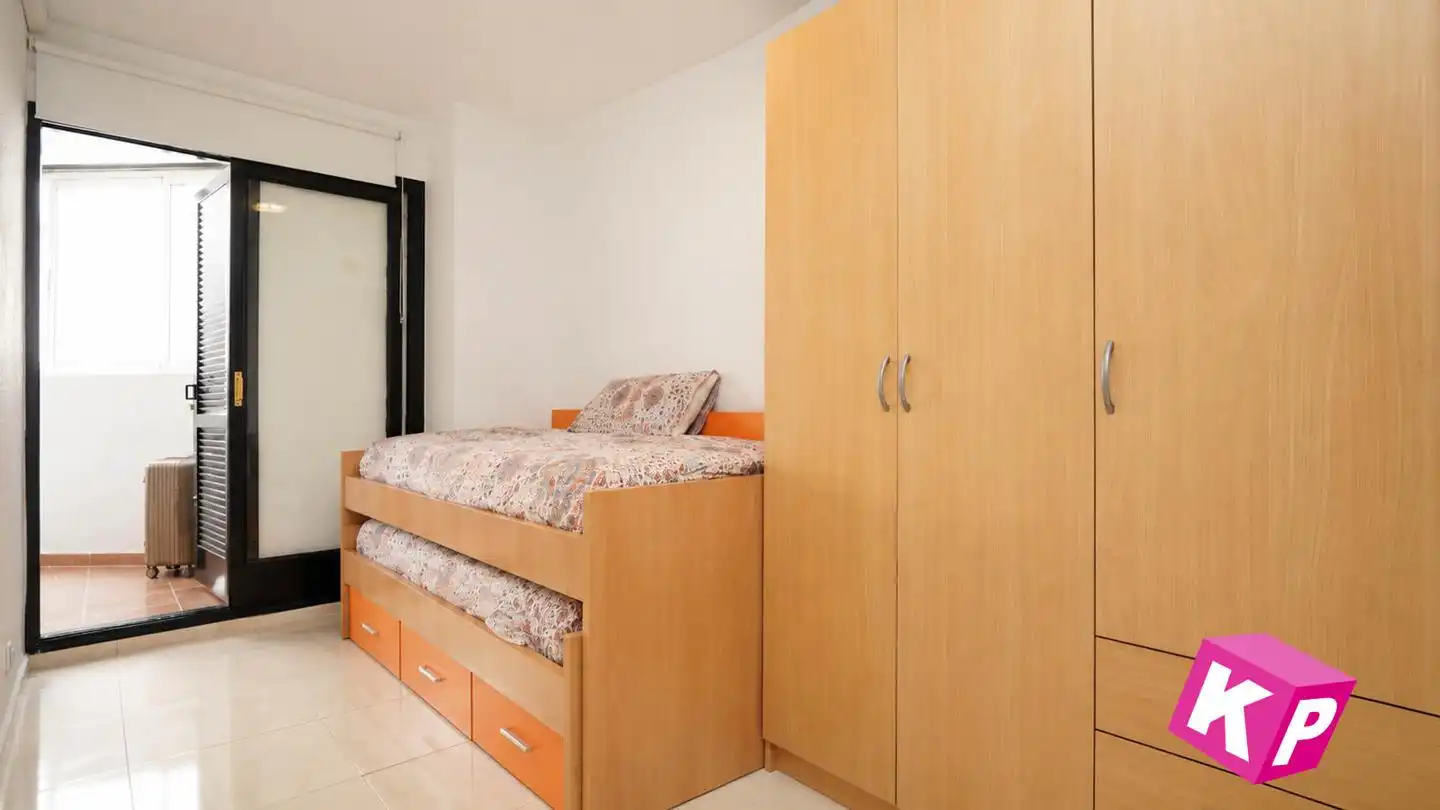 Schlafzimmer von Wohnung zum Verkauf in Santa Pola mit Klimaanlage, Terrasse und Möbliert