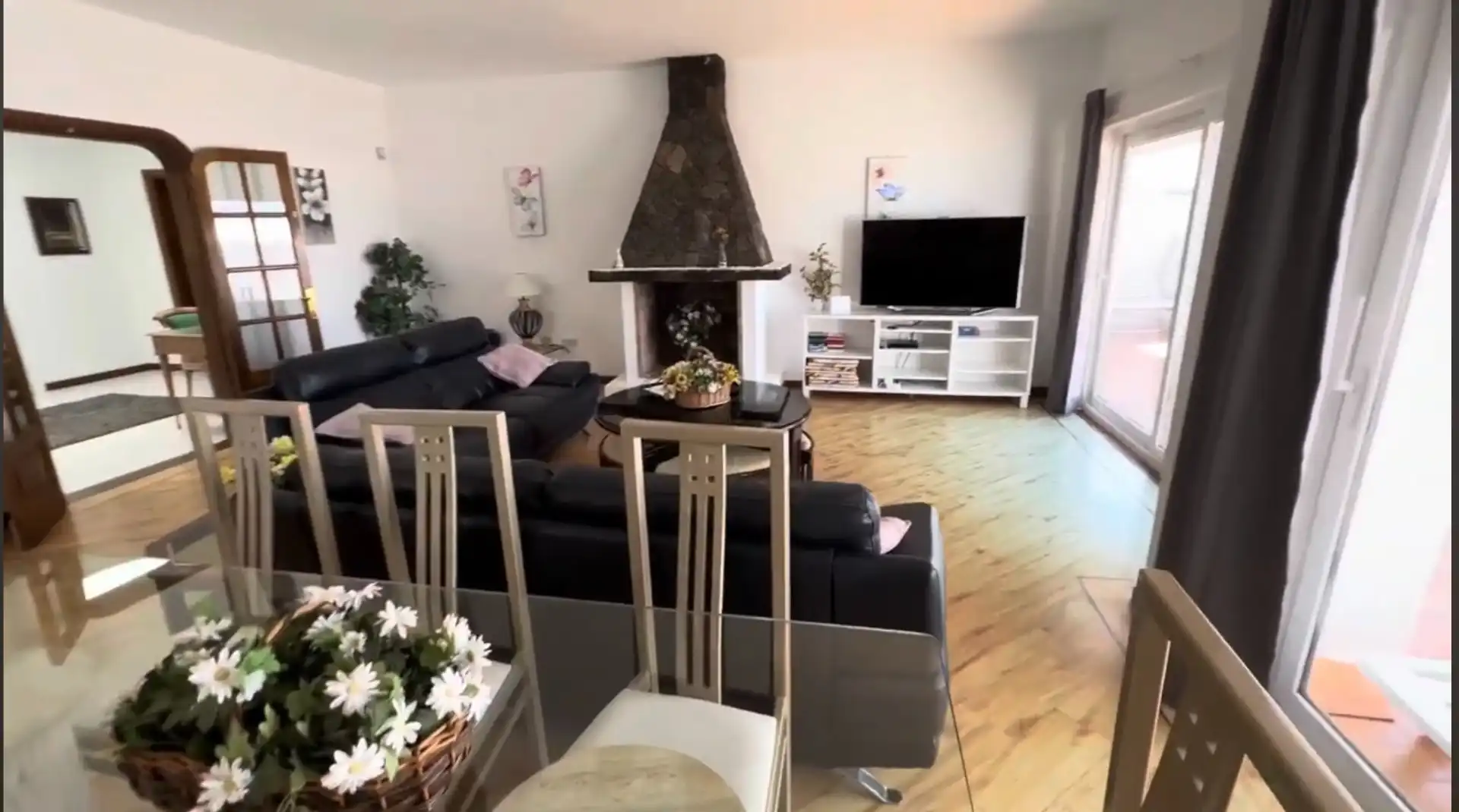 Sala de estar de Casa o chalet en venta en Yaiza con Amueblado