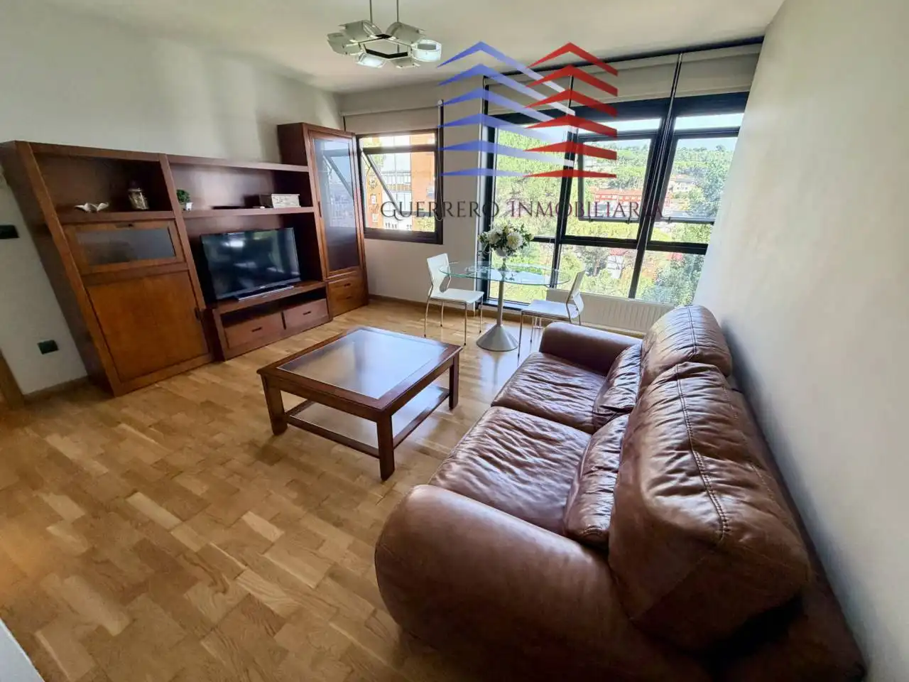 Sala d'estar de Apartament en venda en Ourense Capital  amb Calefacció, Parquet i Traster