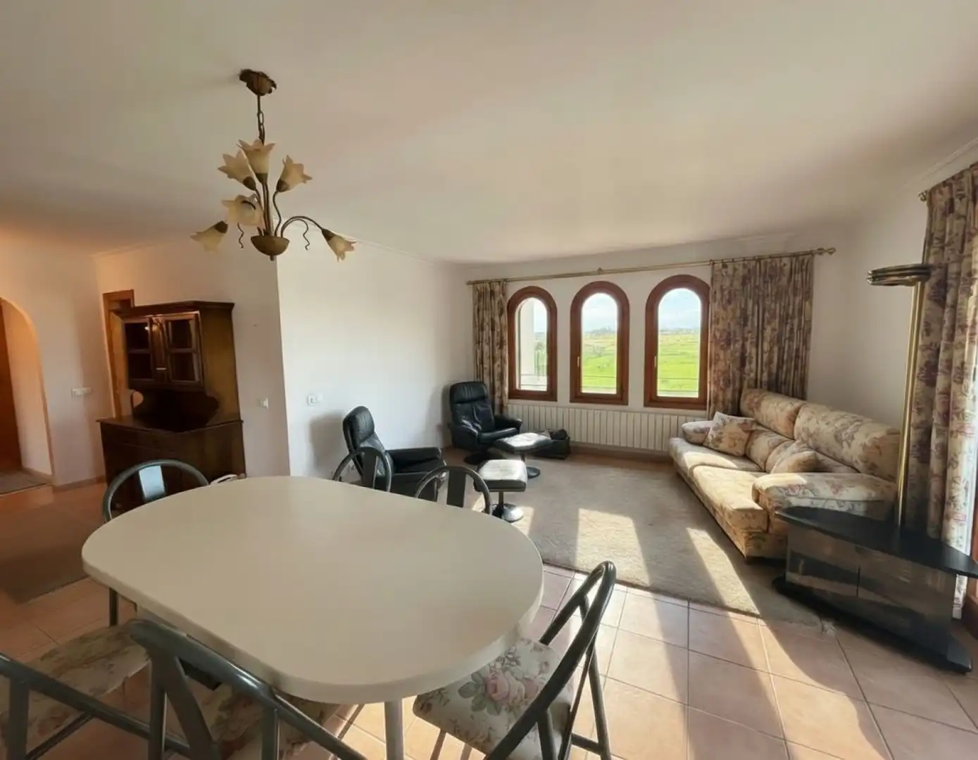 Sala d'estar de Àtic en venda en Santa Margalida amb Aire condicionat, Calefacció i Terrassa