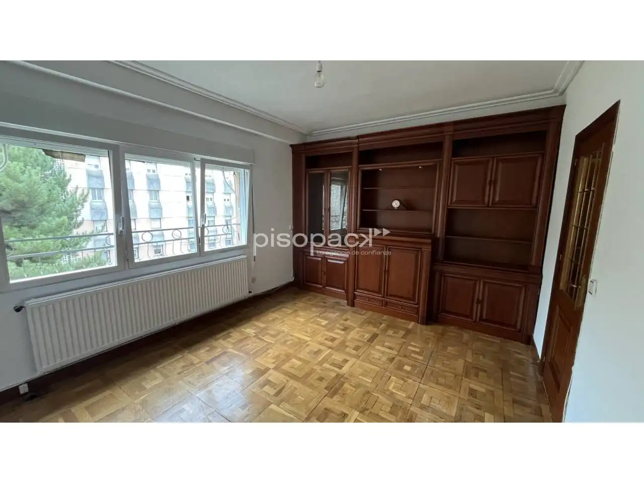 Bedroom of Flat for sale in  Pamplona / Iruña  with Heating, Parquet flooring and Alarm