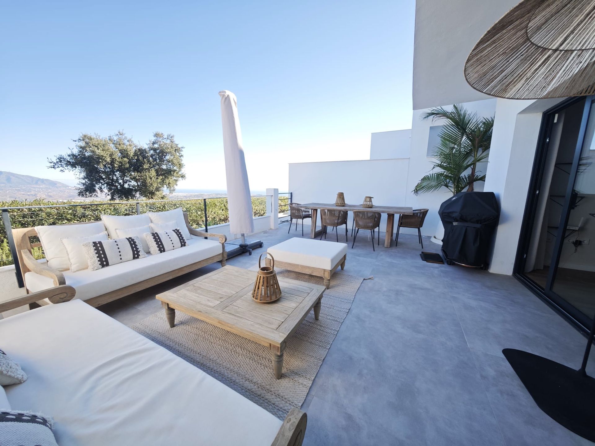 Terrace of Single-family semi-detached for sale in Ojén  with Air Conditioner, Terrace and Storage room