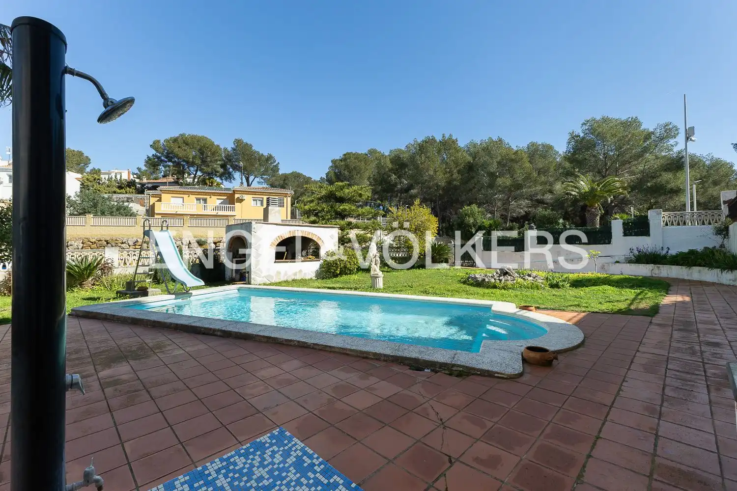 Piscina de Casa o chalet en venta en La Font d'en Carròs con Aire acondicionado, Calefacción y Jardín privado
