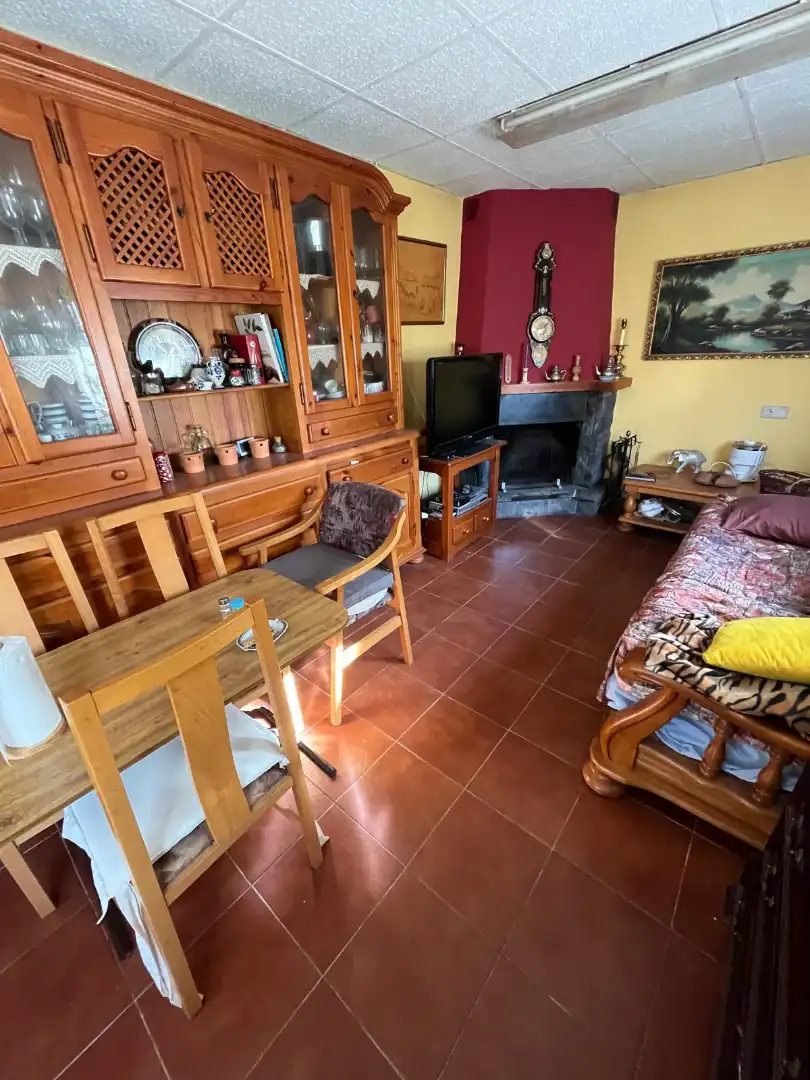 Sala de estar de Finca rústica en venta en Zaragoza con Aire acondicionado, Calefacción y Jardín privado