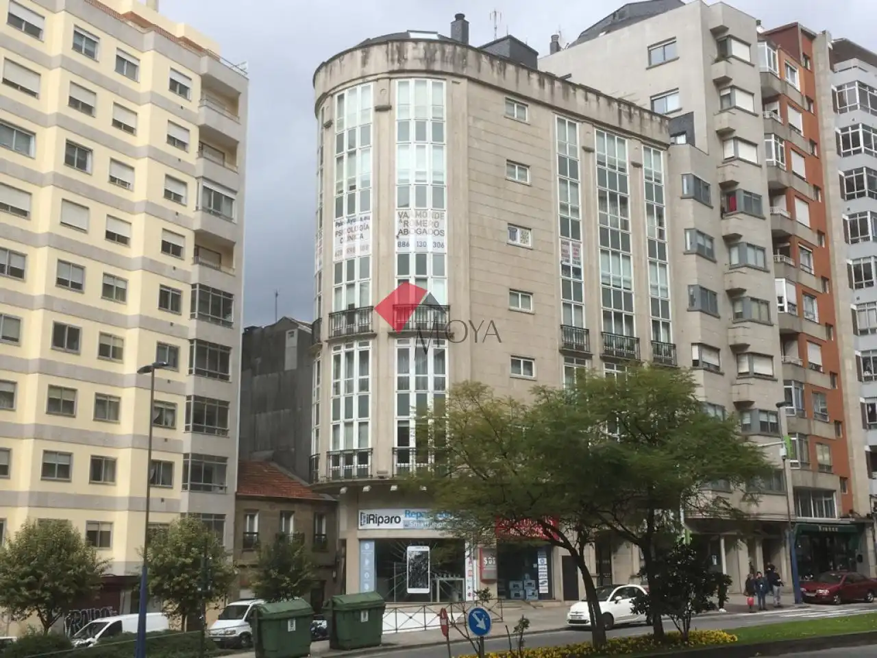 Vista exterior de Apartamento de alquiler en Vigo  con Calefacción, Parquet y Amueblado