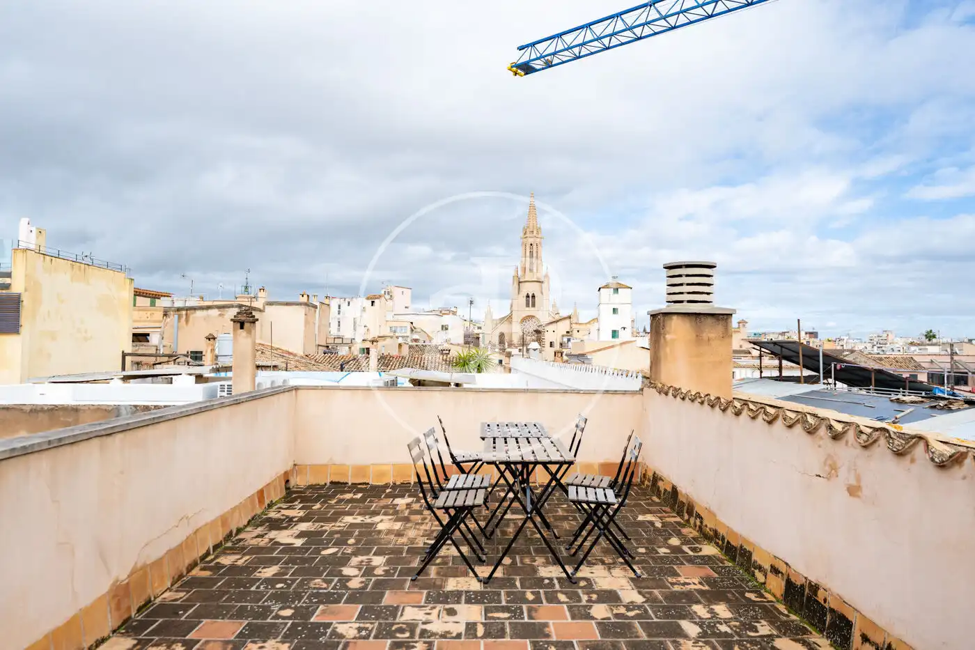 Terrasse von Wohnung zum Verkauf in  Palma de Mallorca mit Klimaanlage, Heizung und Balkon