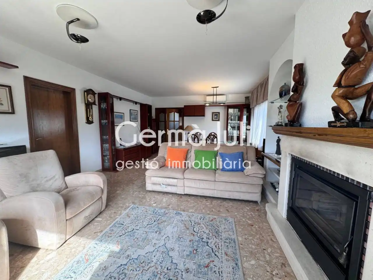 Living room of Houses for sale in Badalona  with Heating, Private garden and Terrace