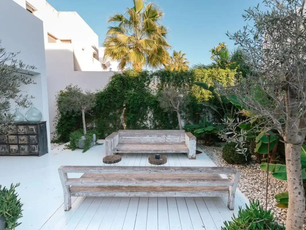 Terraza de Casa adosada en venta en Sant Josep de sa Talaia con Aire acondicionado, Calefacción y Piscina