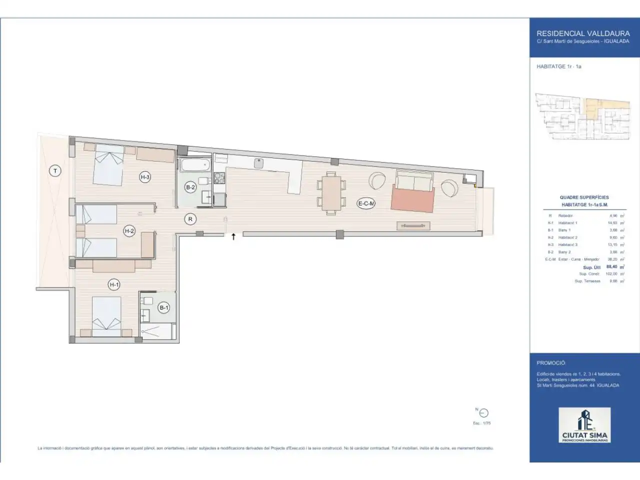 Appartement avec ascenseur à vendre à Calle St Martí Sesgueioles 44, imagen 6
