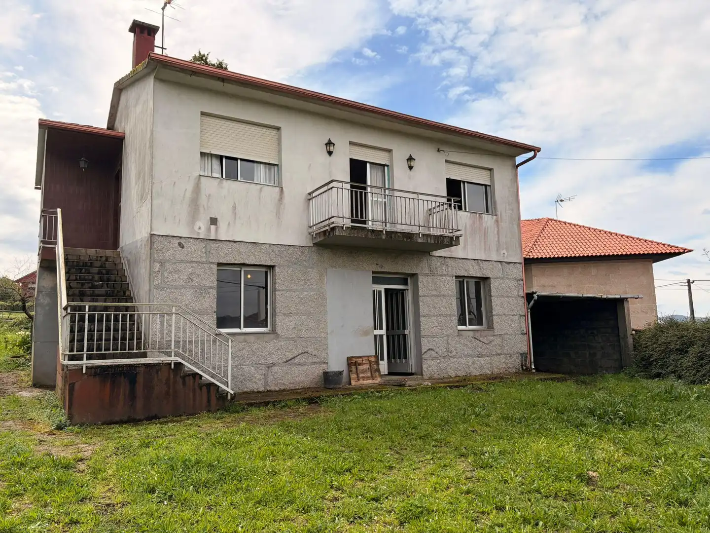 Vista exterior de Casa o chalet en venta en Vigo 