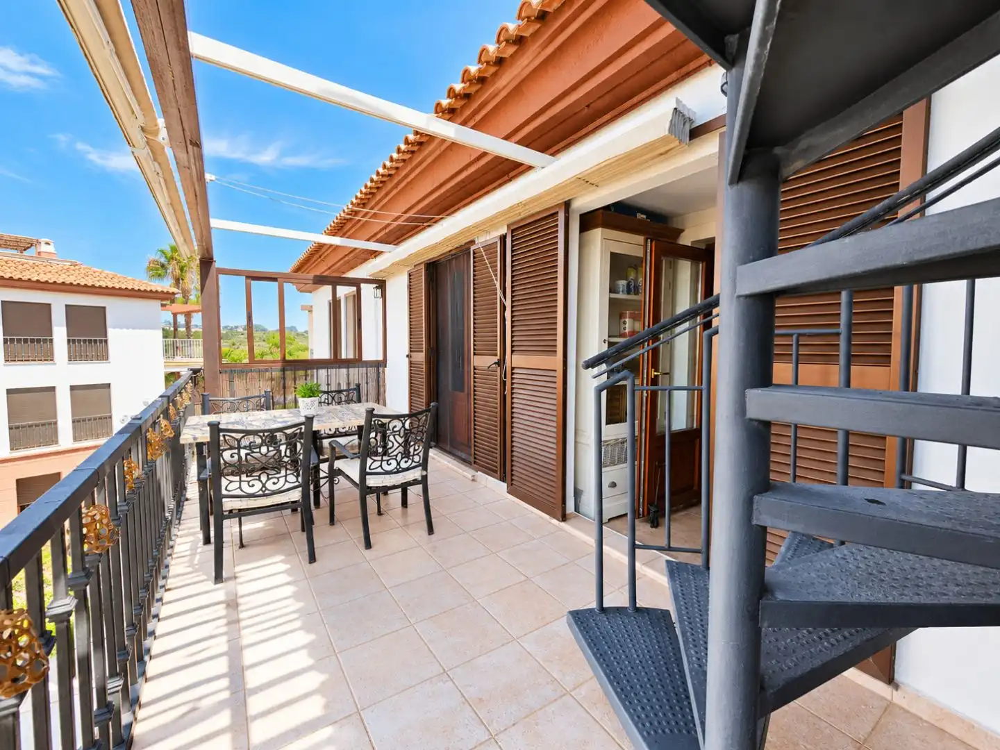 Terraza de Apartamento en venta en Costa Esuri