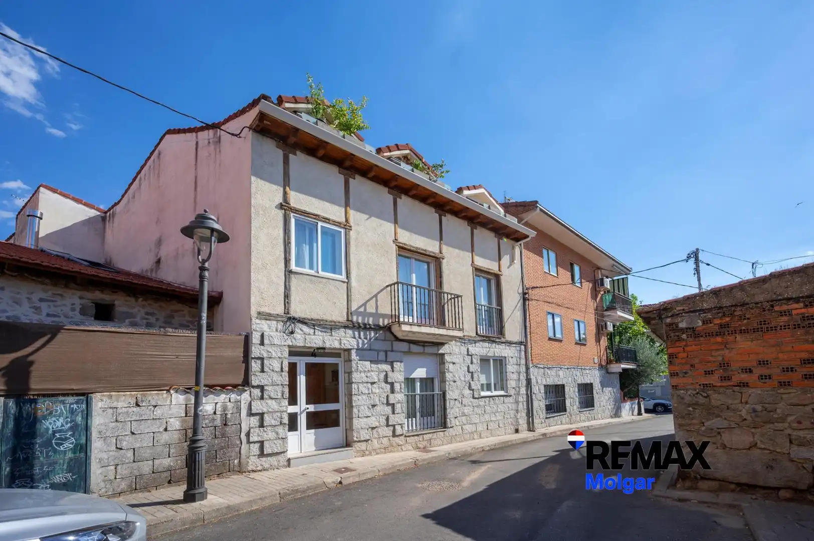 Exterior view of Flat for sale in Moralzarzal  with Heating
