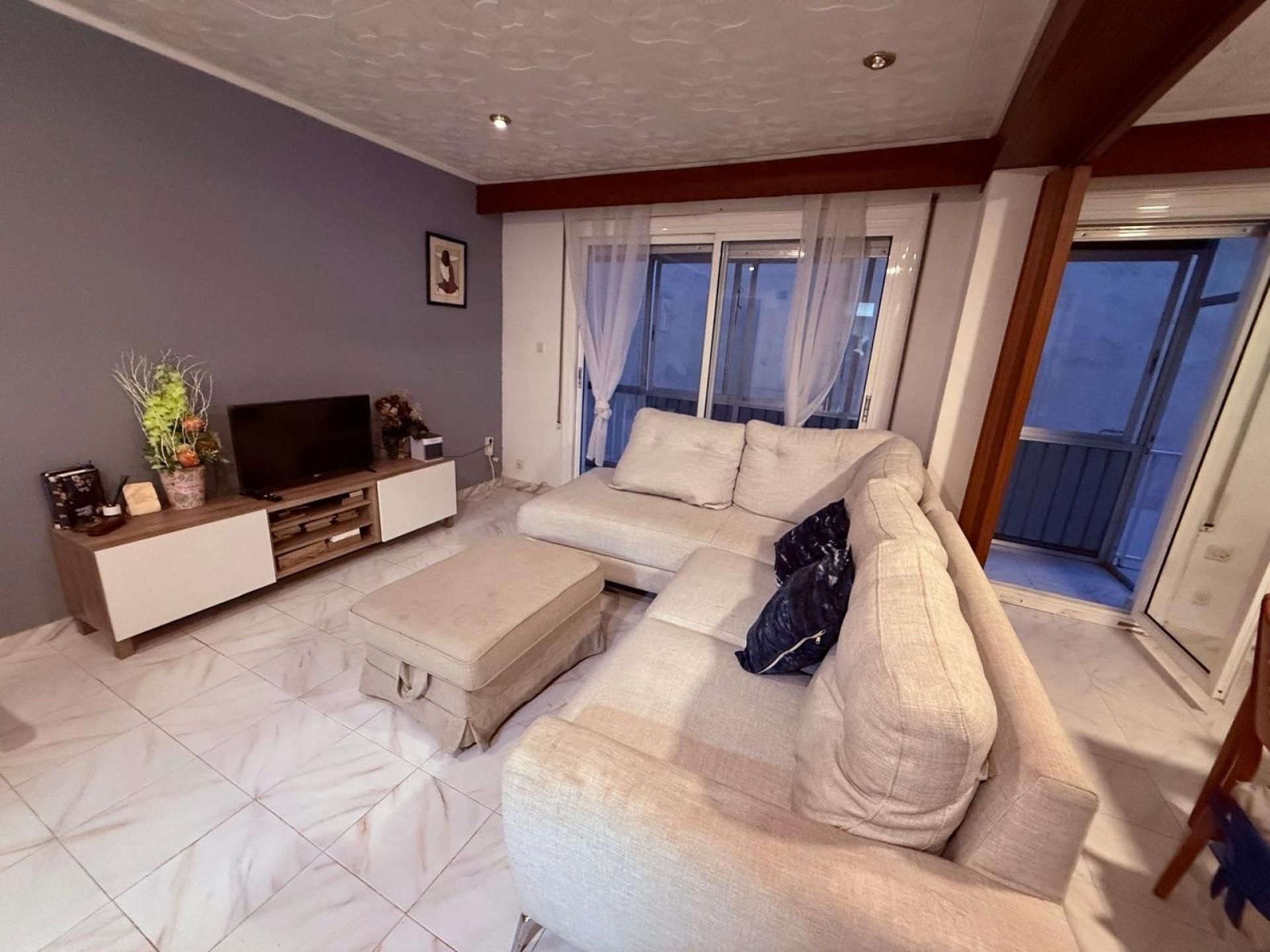 Living room of Flat for sale in Canet de Mar  with Air Conditioner and Balcony