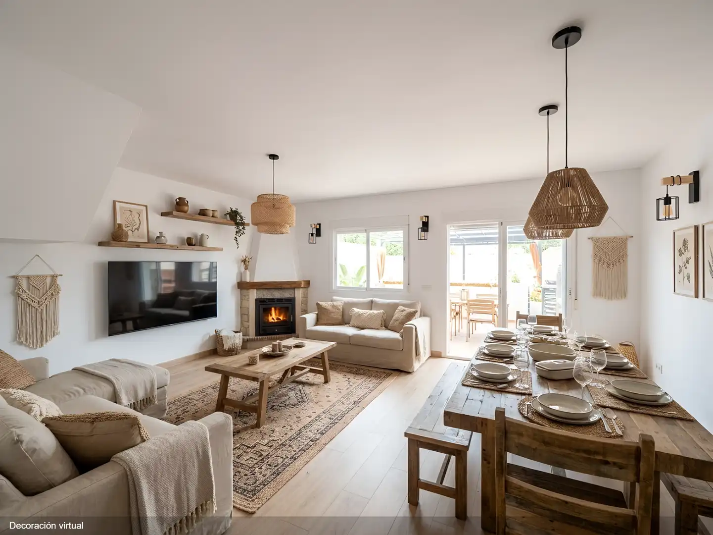 Sala de estar de Casa o chalet en venta en Otero con Calefacción, Jardín privado y Terraza
