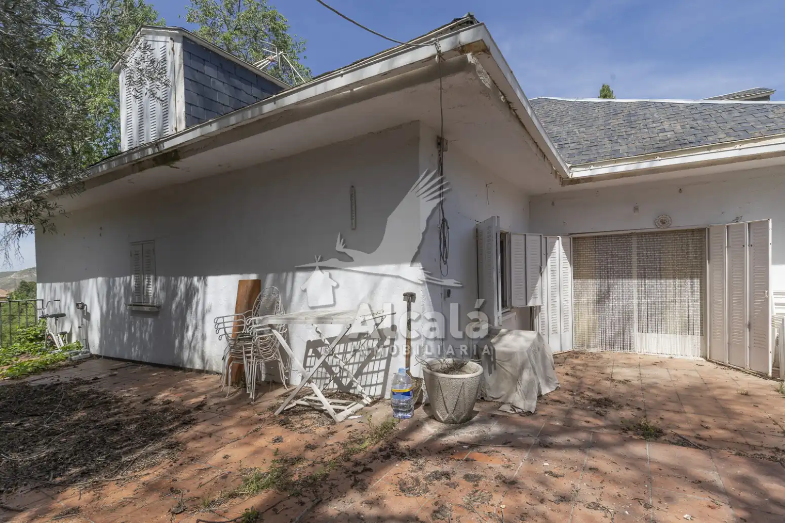 Vista exterior de Casa o chalet en venta en Valverde de Alcalá con Calefacción, Terraza y Trastero