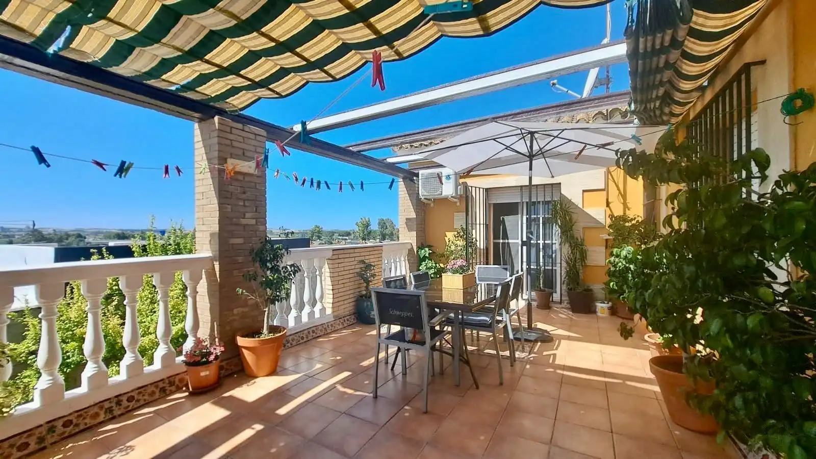 Terrace of Houses for sale in Jerez de la Frontera  with Air Conditioner, Heating and Private garden