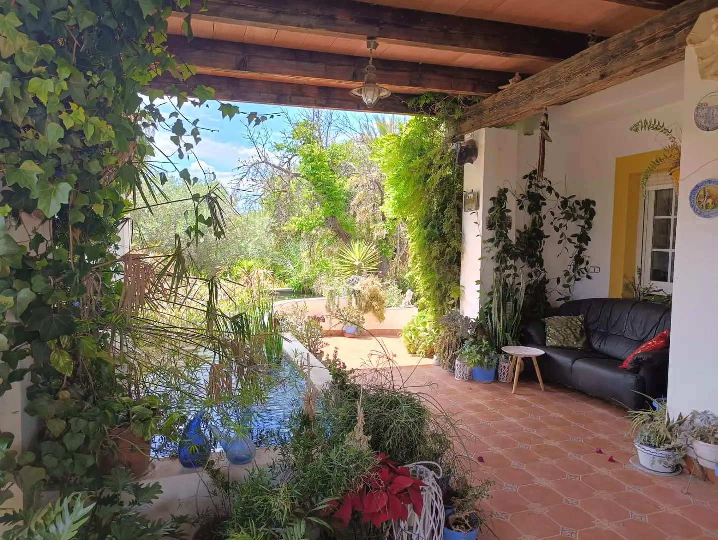 Jardí de Finca rústica en venda en Elche / Elx amb Aire condicionat, Calefacció i Jardí privat