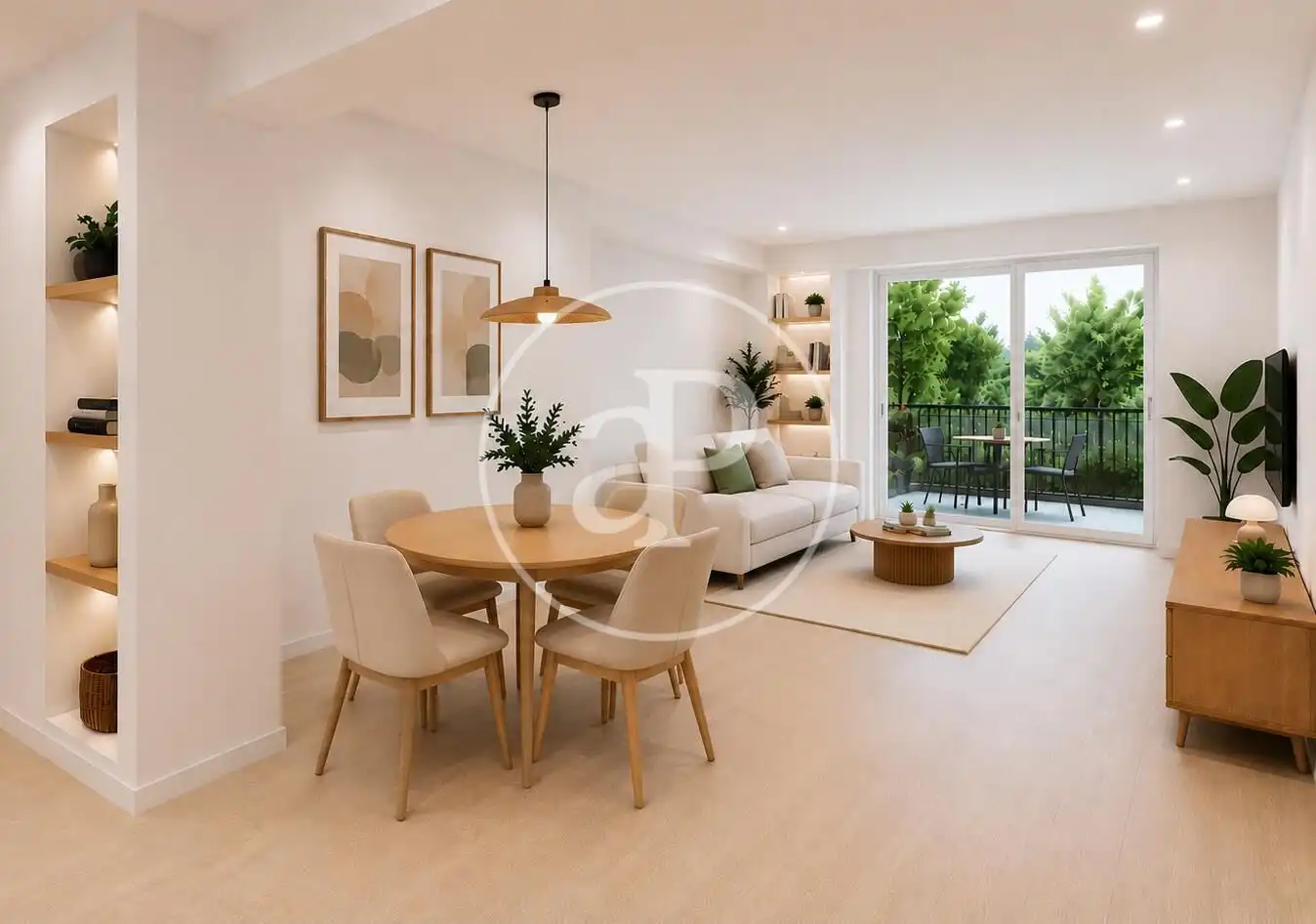 Sala de estar de Piso en venta en Valencia con Aire acondicionado, Calefacción y Terraza
