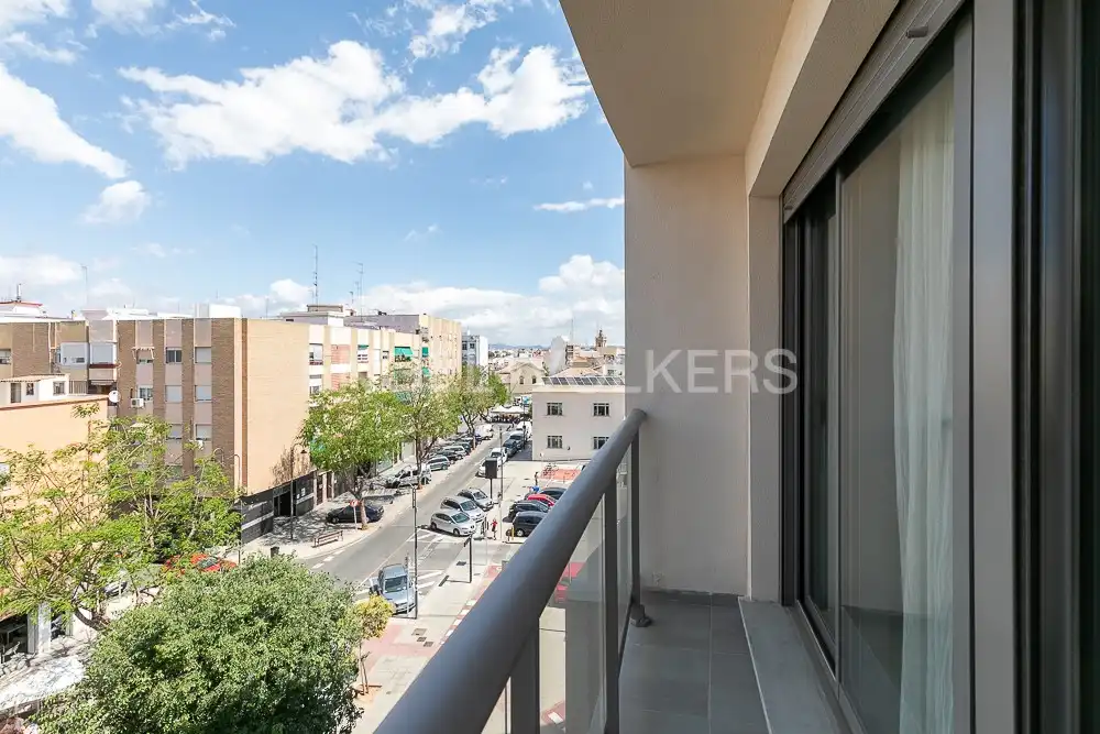 Balcony of Flat for rent in Godella  with Air Conditioner, Heating and Swimming Pool