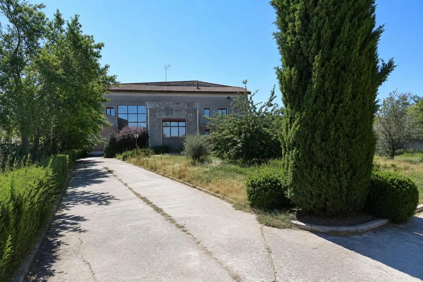 Vista exterior de Casa o chalet en venta en Alcazarén con Calefacción, Jardín privado y Trastero