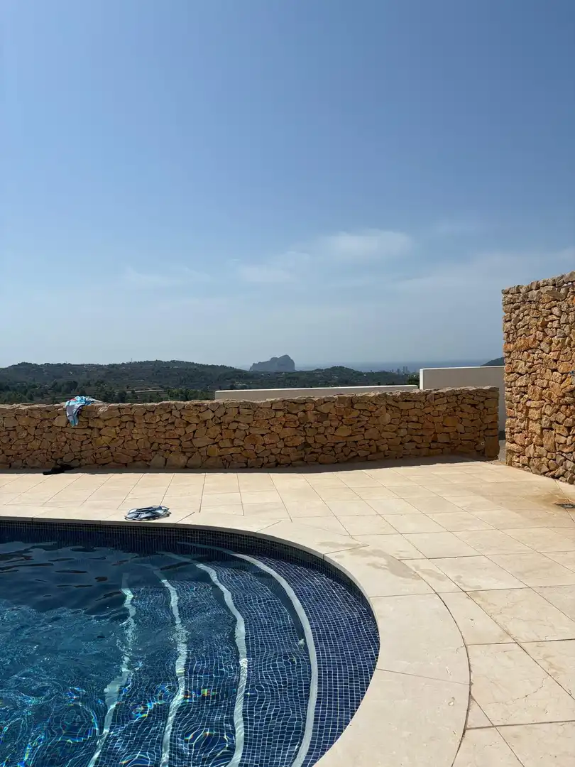 Terrace of Detached homes for rent in Benissa  with Heating, Private garden and Terrace