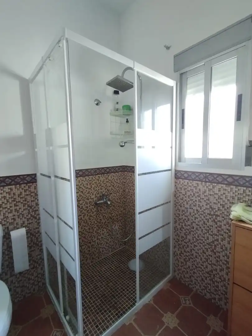 Baño de Casa o chalet en venta en Valverde de Mérida con Trastero, Piscina y Amueblado