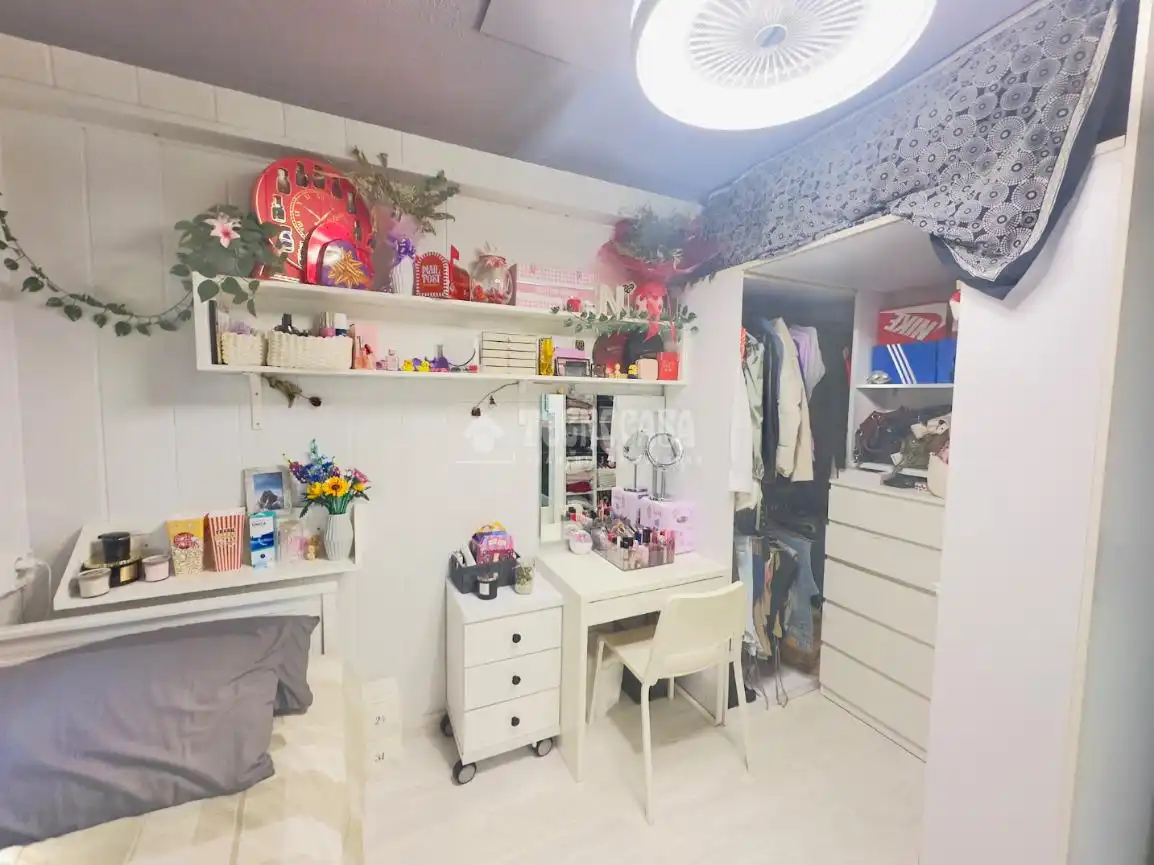 Bedroom of Flat for sale in Móstoles  with Air Conditioner, Heating and Terrace