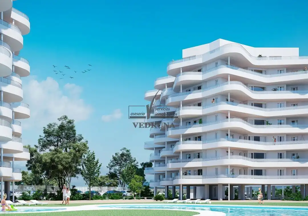 Exterior view of Flat for sale in Peñíscola / Peníscola  with Air Conditioner, Heating and Private garden